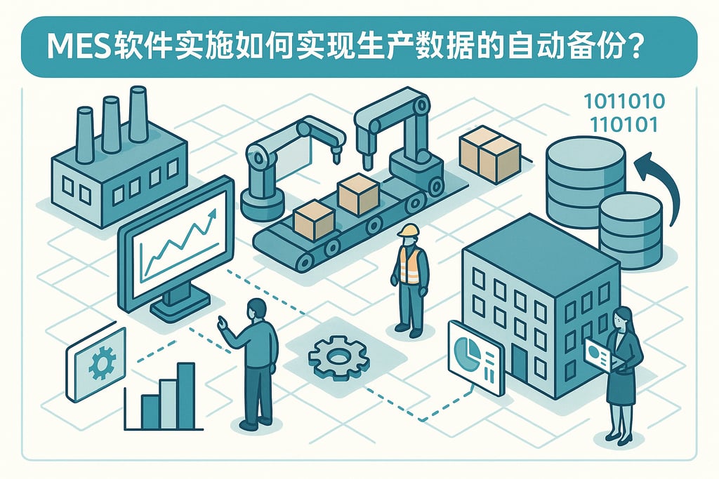 MES 软件实施如何实现生产数据的自动备份？